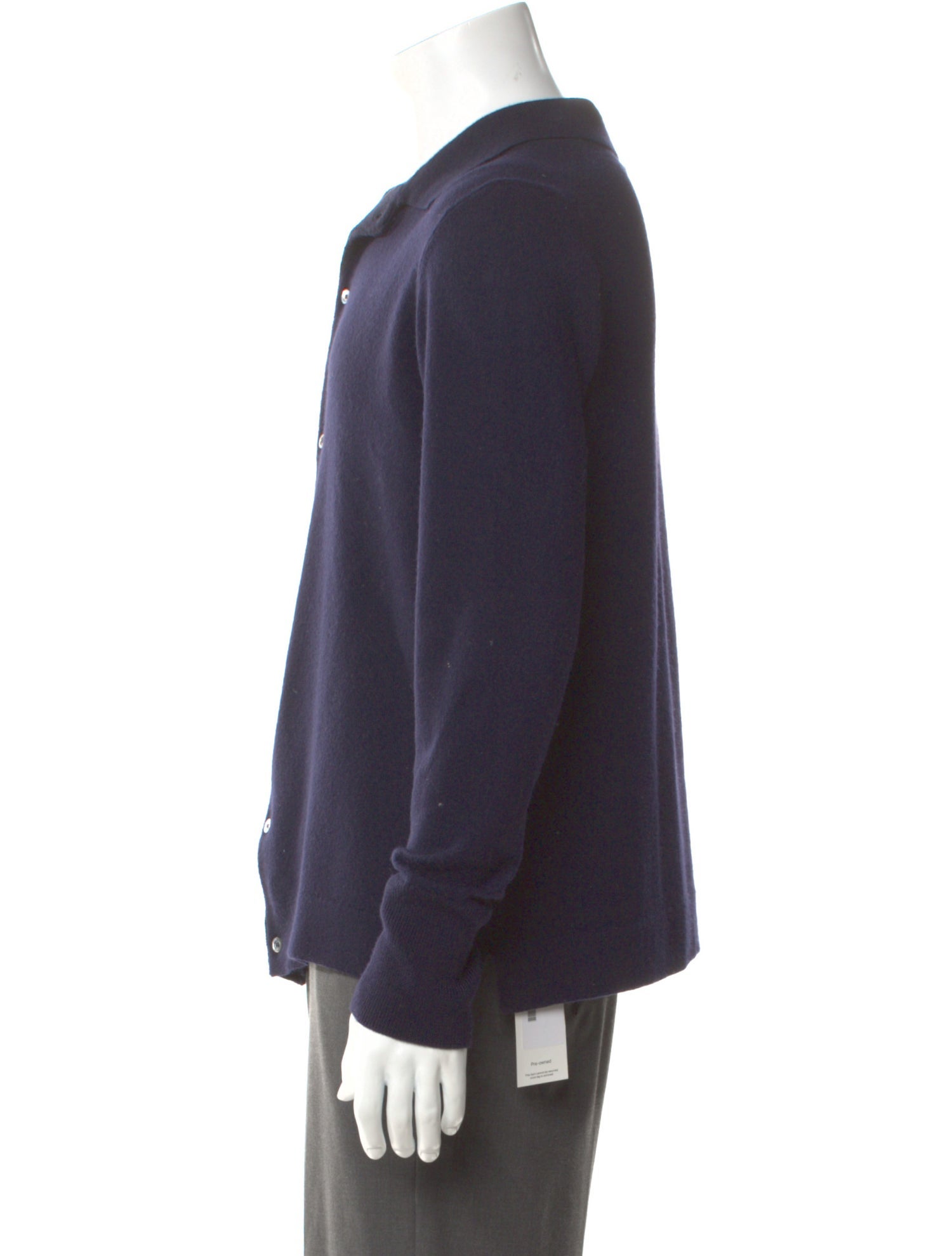 Officine Generale Merino Wool V-Neck Cardigan