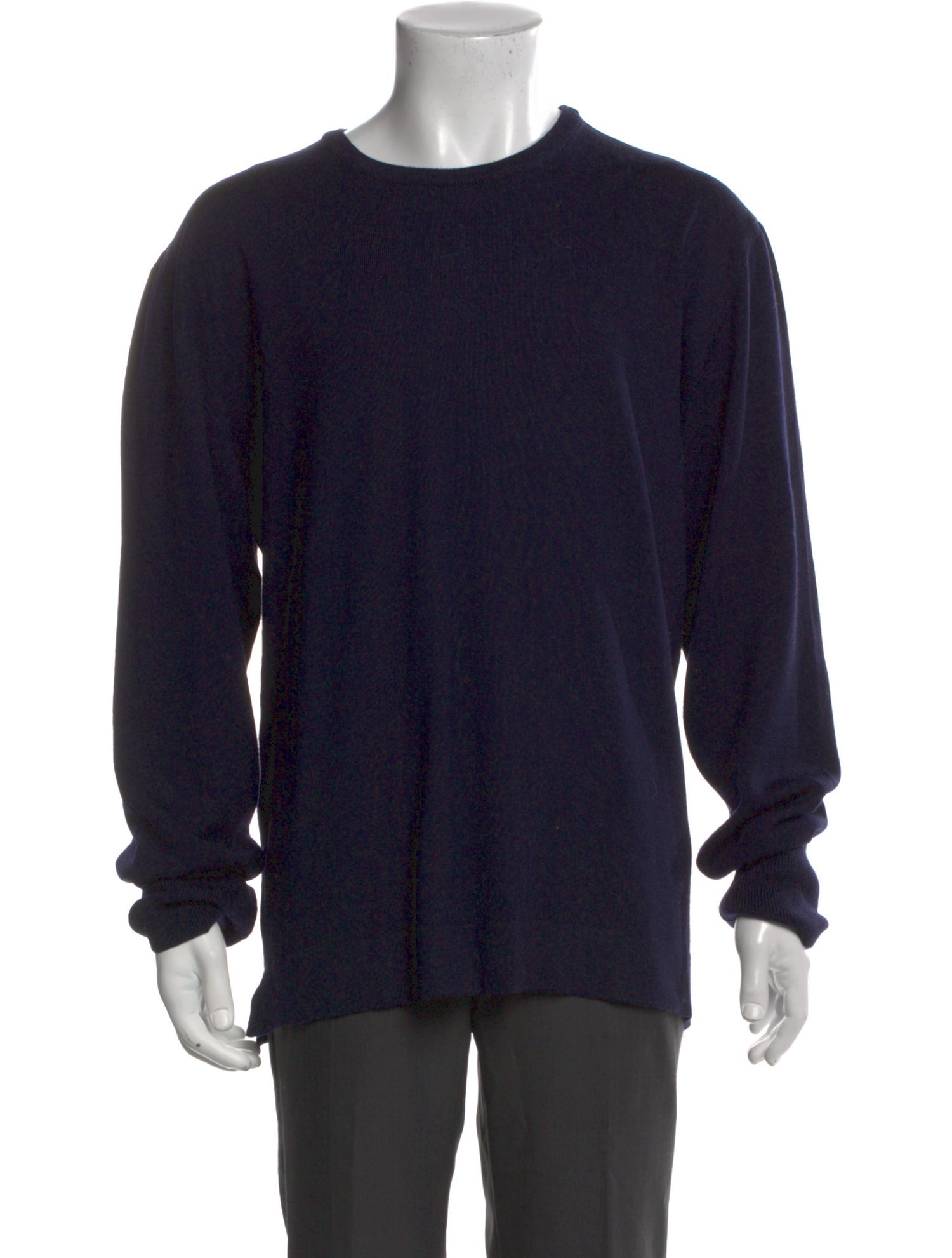 Officine Generale Merino Wool Crew Neck Pullover