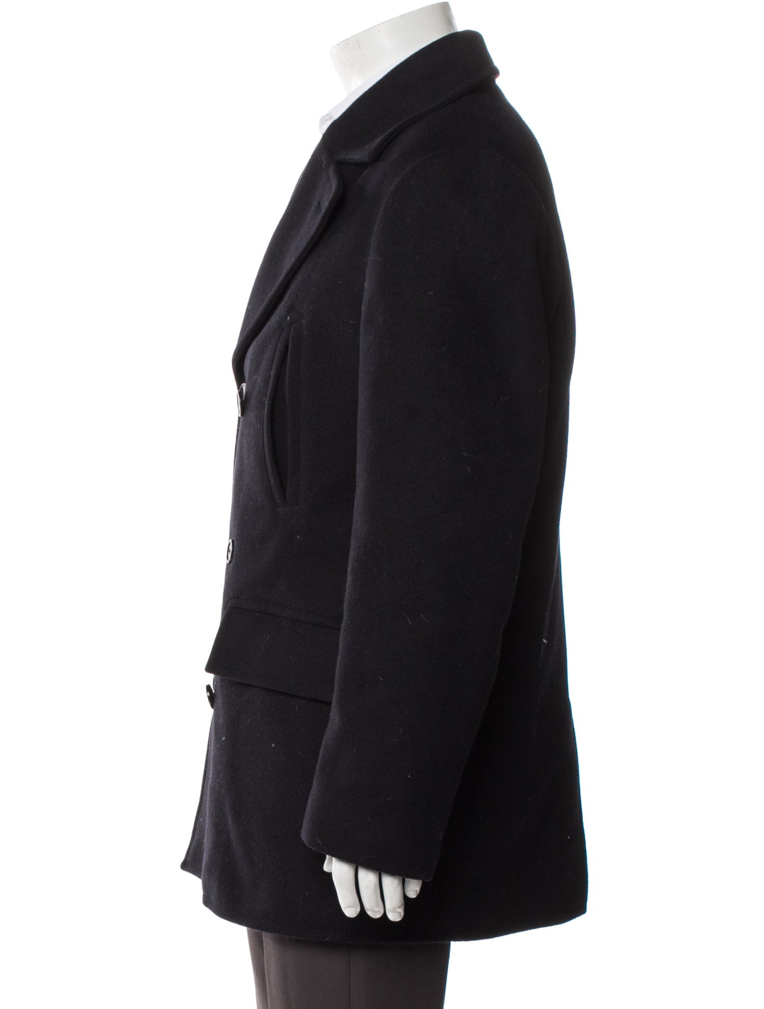Officine Generale Wool Peacoat