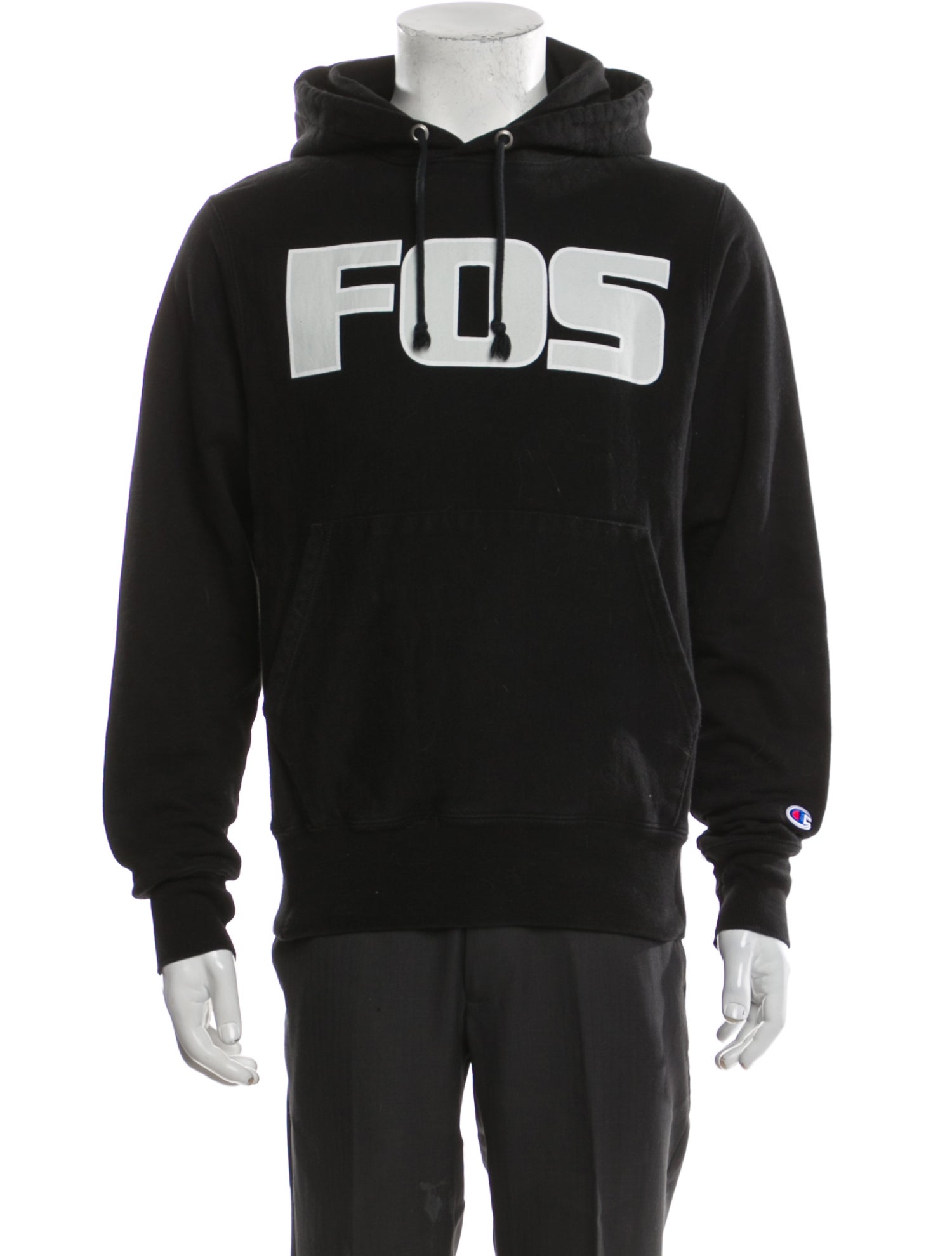 Off-White x Champion Printed Crew Neck Hoodie