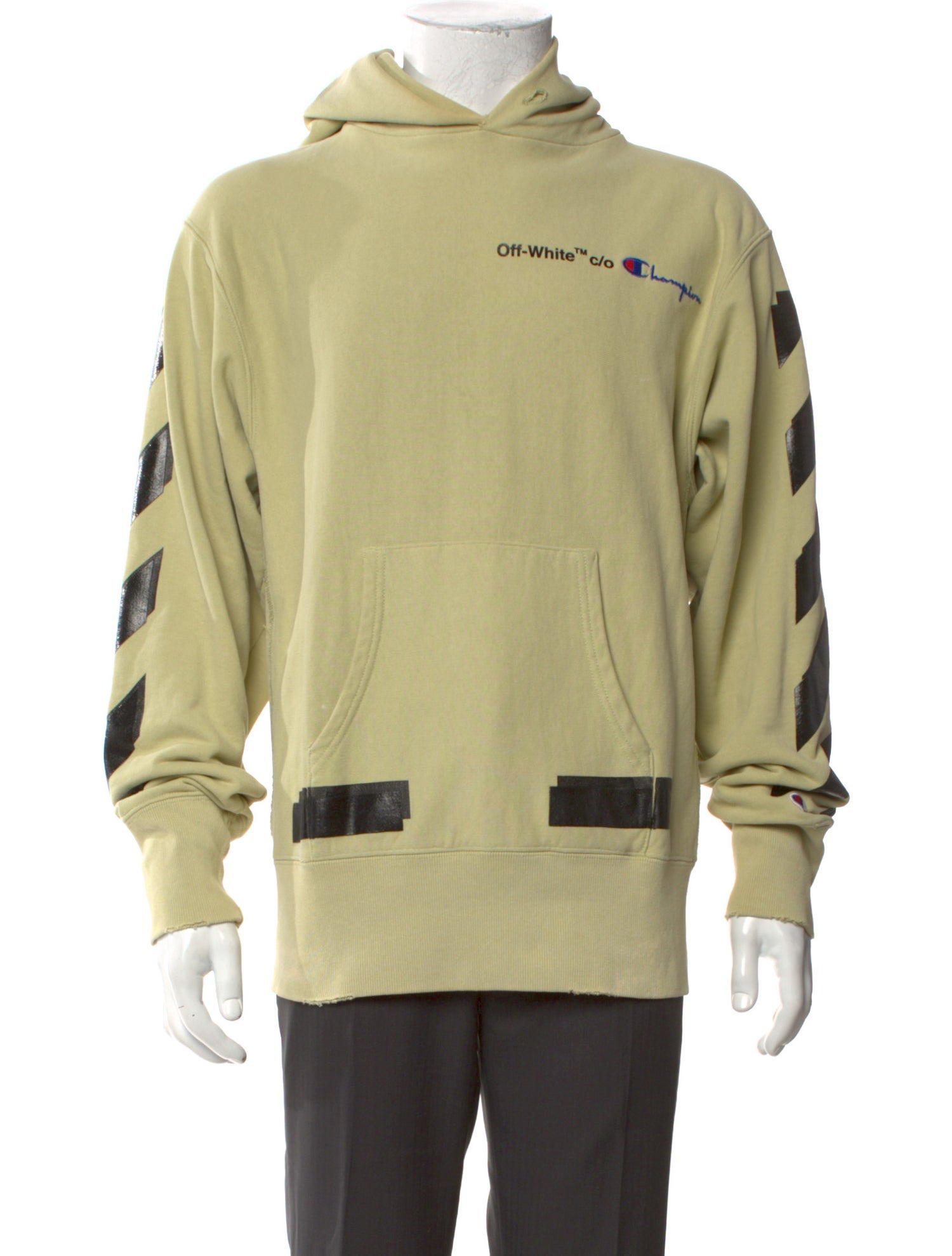 champion collab off white