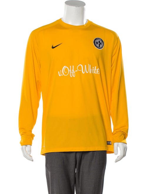 Off-White x Nike Sample Soccer Jersey yellow