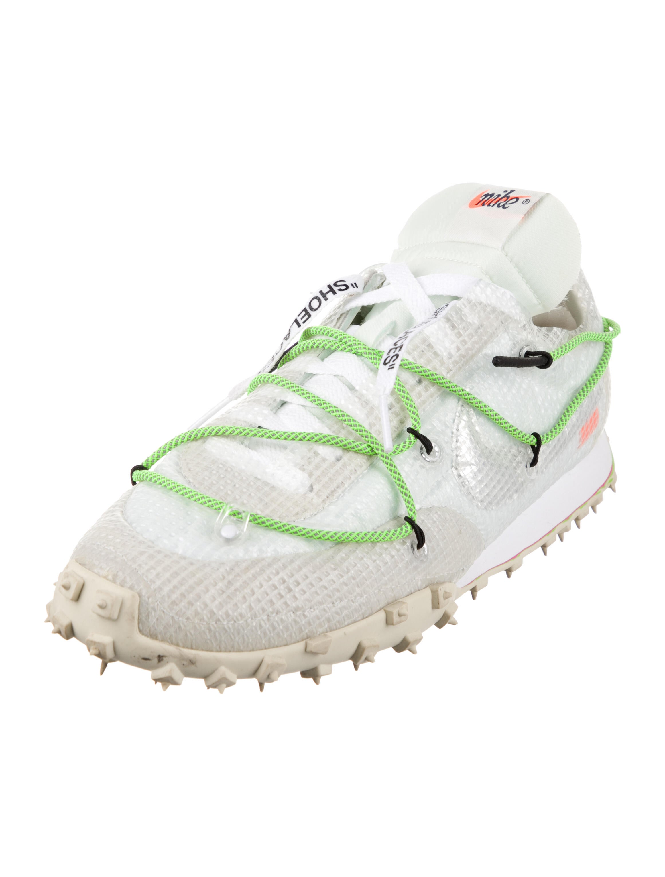 Off-White x Nike Waffle Racer Sneakers