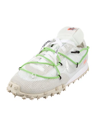 Off-White x Nike Waffle Racer Sneakers