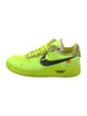 Off-White x Nike Air Force 1 Low 'Volt' Sneakers