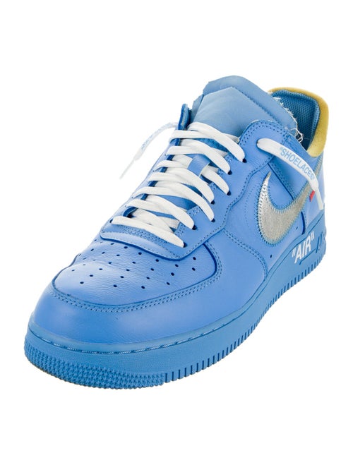 Off-White x Nike Air Force 1 Low 'MCA University Blue' Sneakers