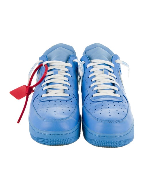 Off-White x Nike Air Force 1 Low 'MCA University Blue' Sneakers