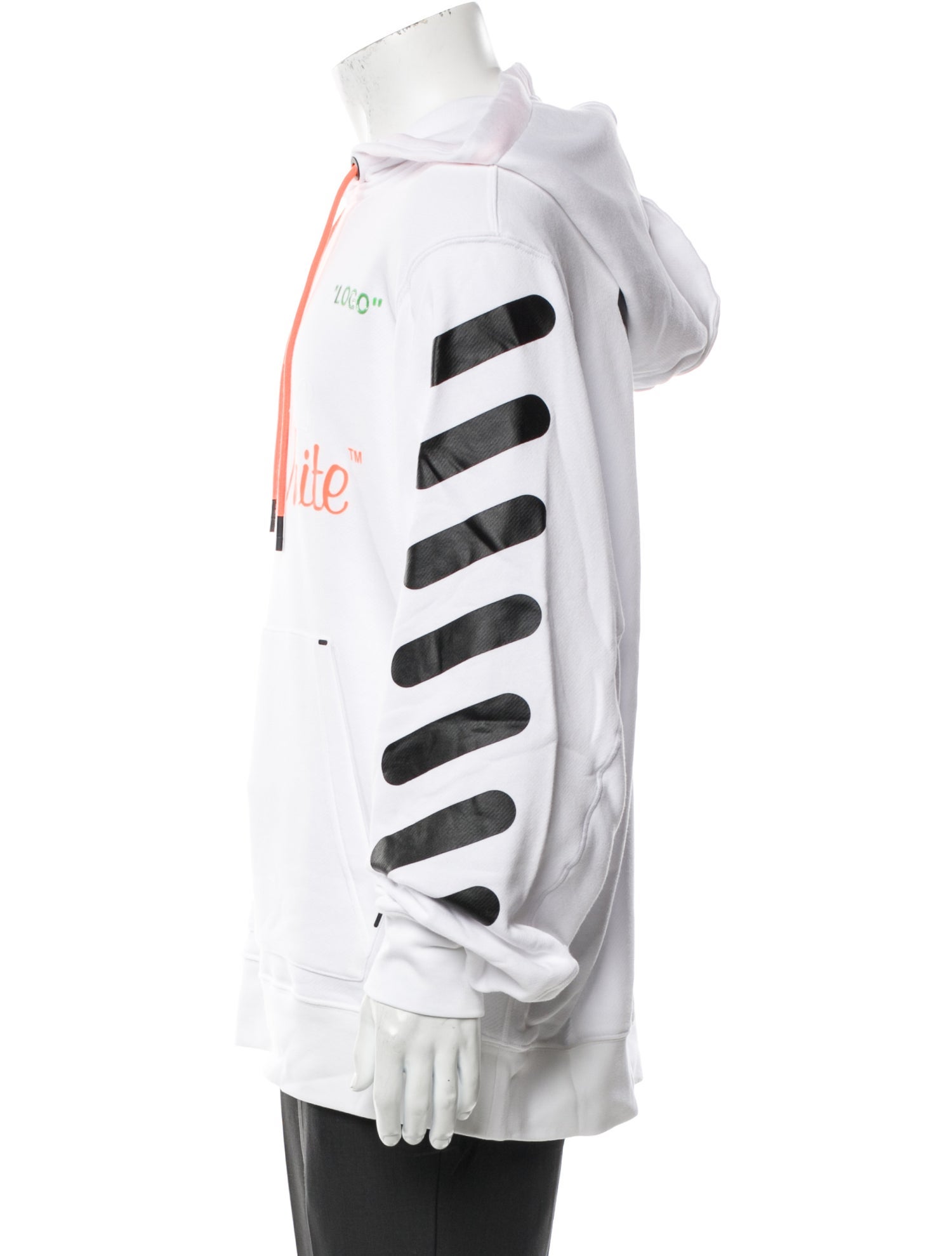 Off-White x Nike 2018 Graphic Print Hoodie w/ Tags