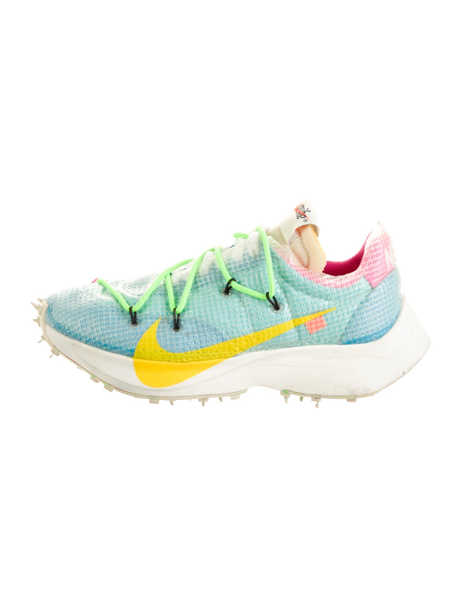 Off-White x Nike Vapor Street 'Polarized Blue' Athletic Sneakers