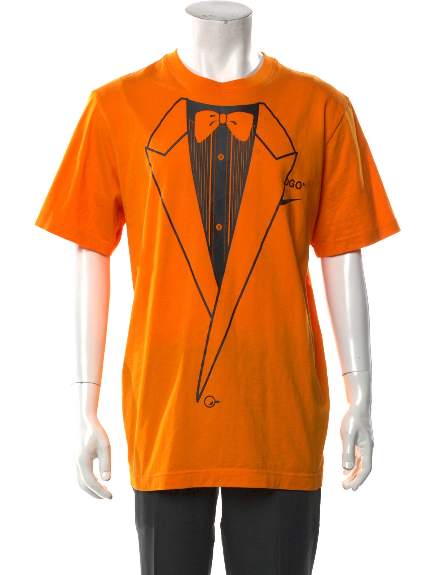 Off-White x Nike Graphic Print Crew Neck T-Shirt