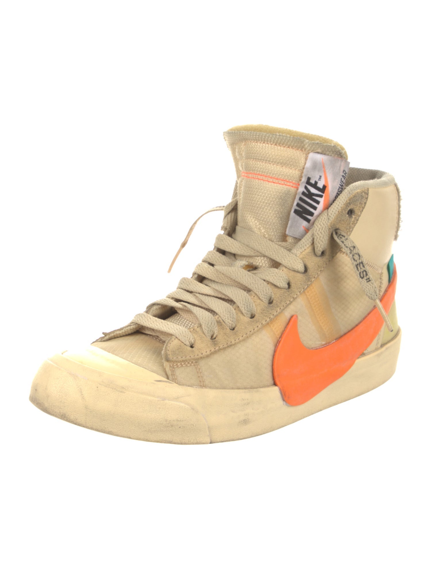 Off-White x Nike Blazer Mid 'All Hallow's Eve' Sneakers