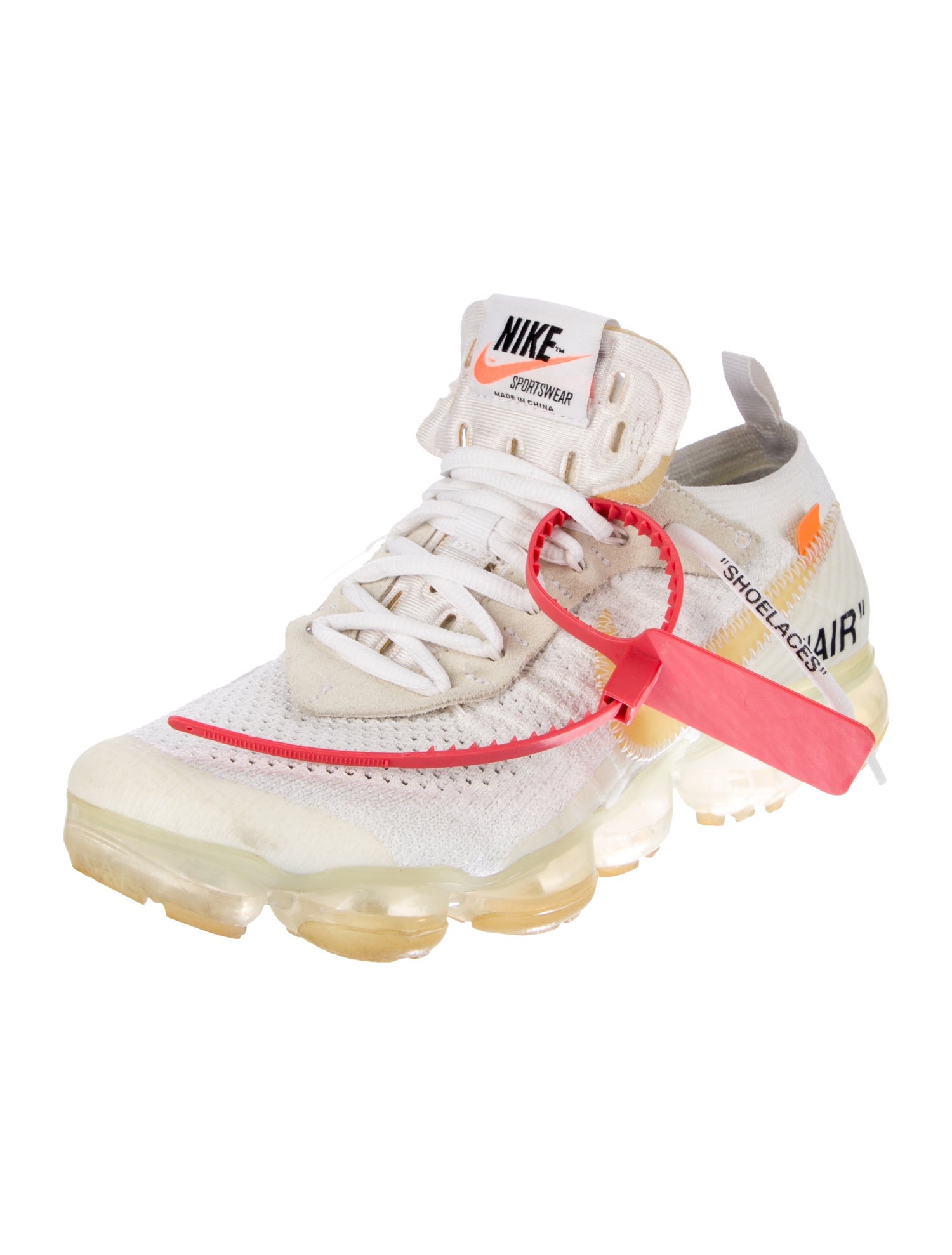Off-White x Nike VaporMax Athletic Sneakers