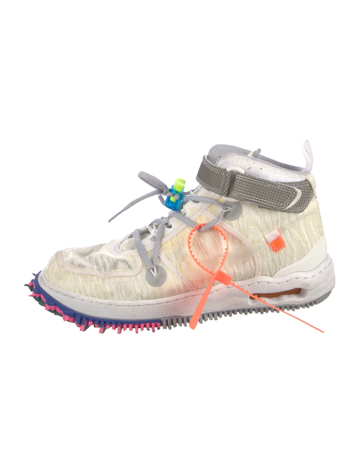 Off-White x Nike Air Force 1 Mid Sneakers