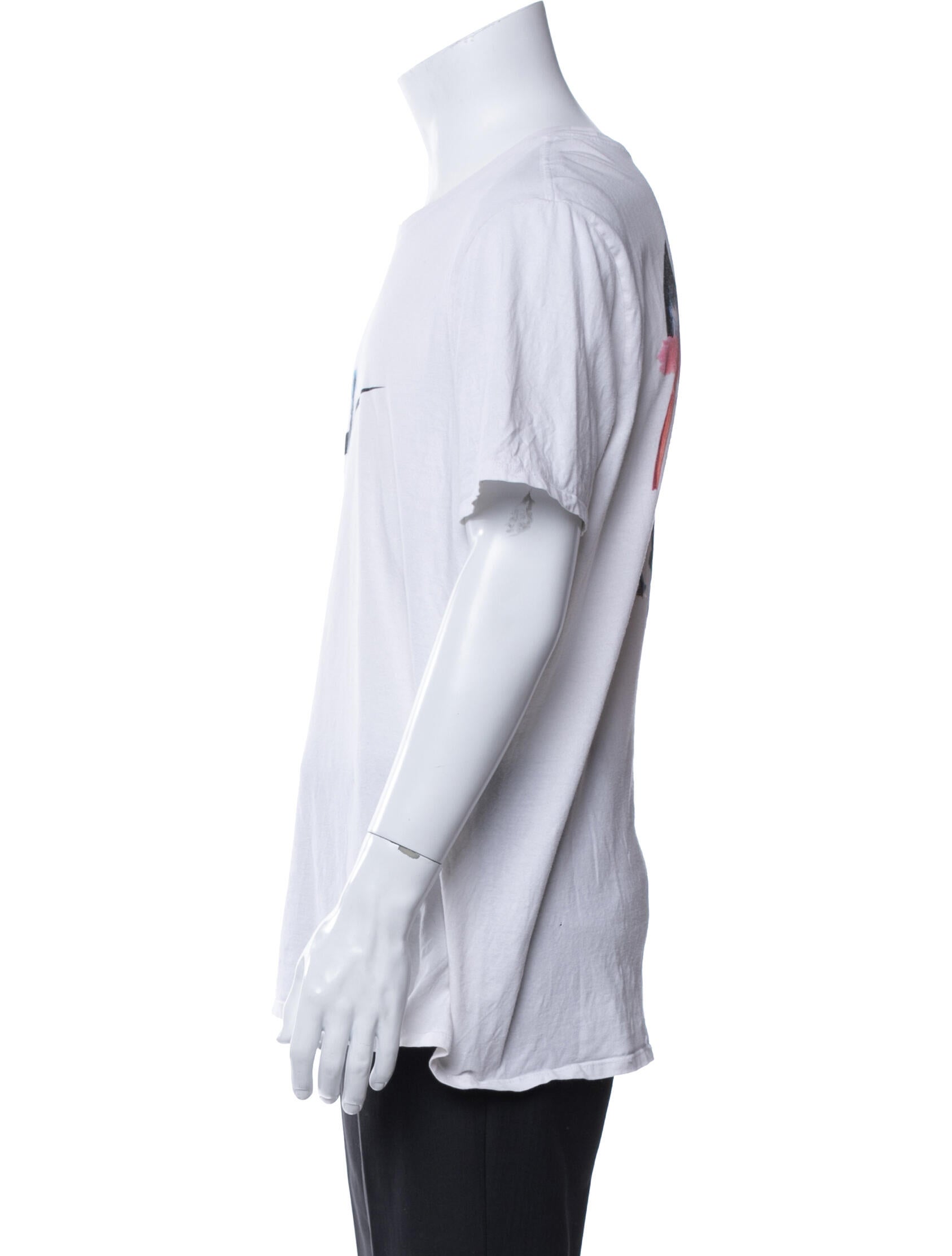 Off-White x Nike Graphic Print Crew Neck T-Shirt