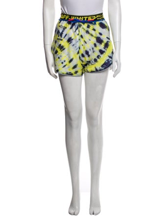 Off-White x Nike Tie-Dye Print Mini Shorts