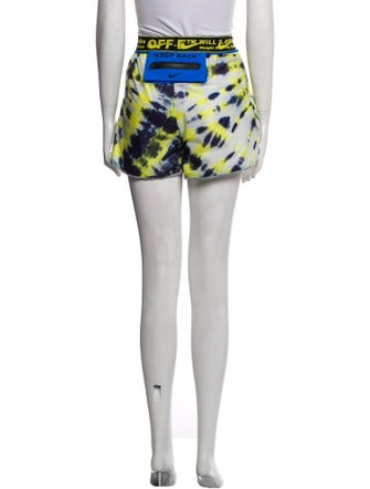 Off-White x Nike Tie-Dye Print Mini Shorts