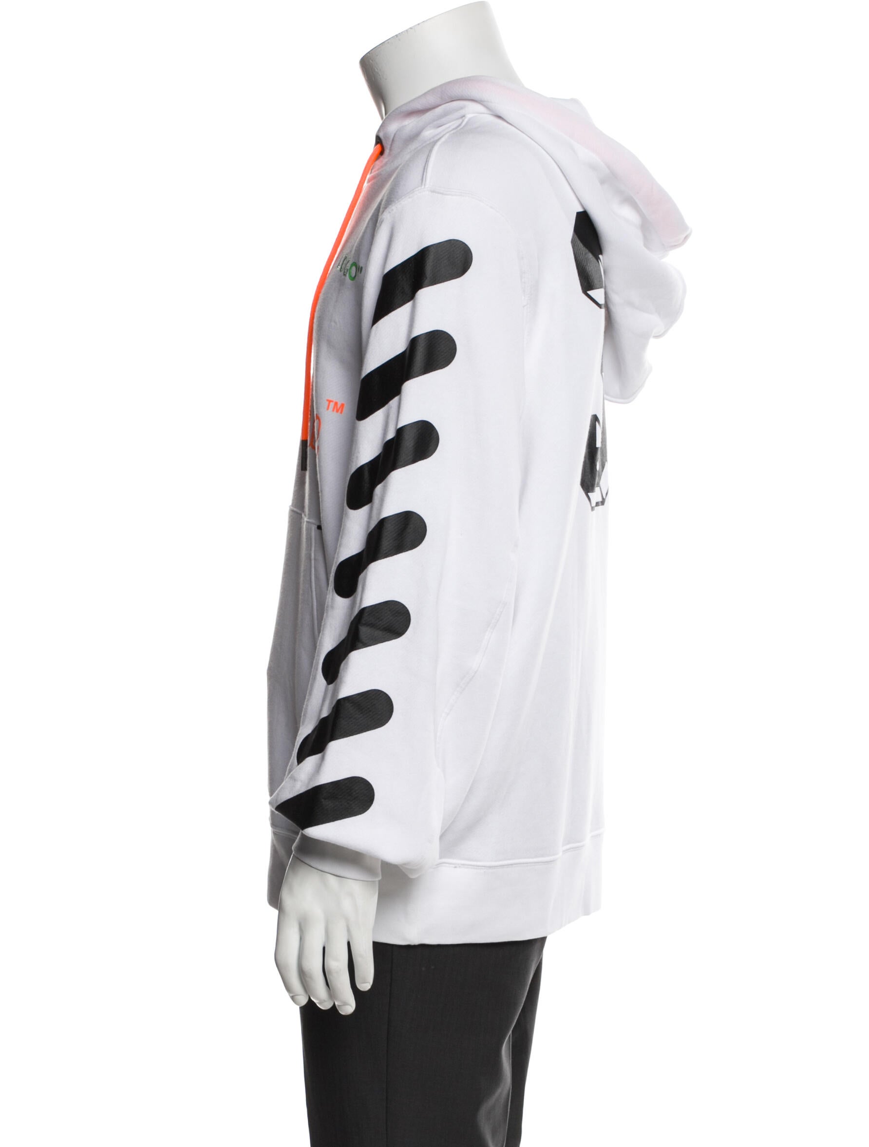 Off-White x Nike 2018 Graphic Print Hoodie w/ Tags