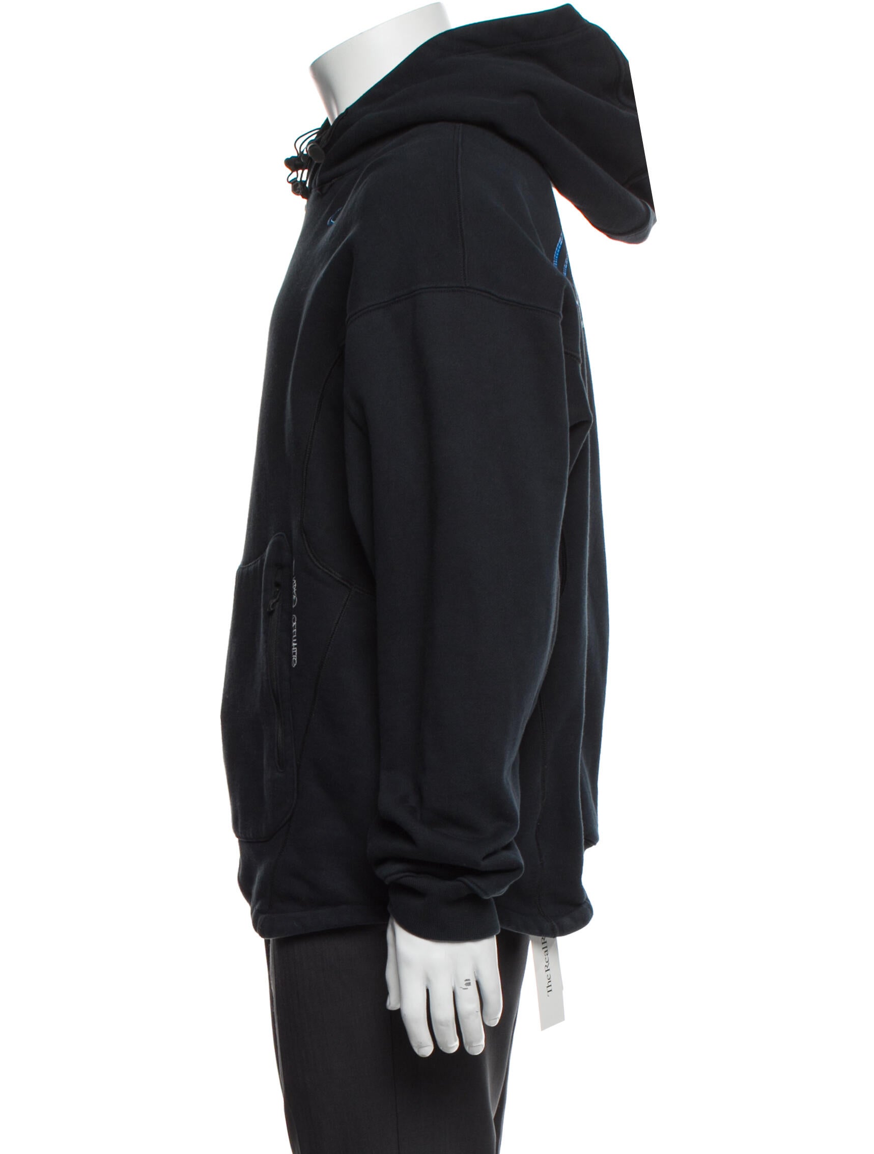 Off-White x Nike Graphic Print Crew Neck Hoodie