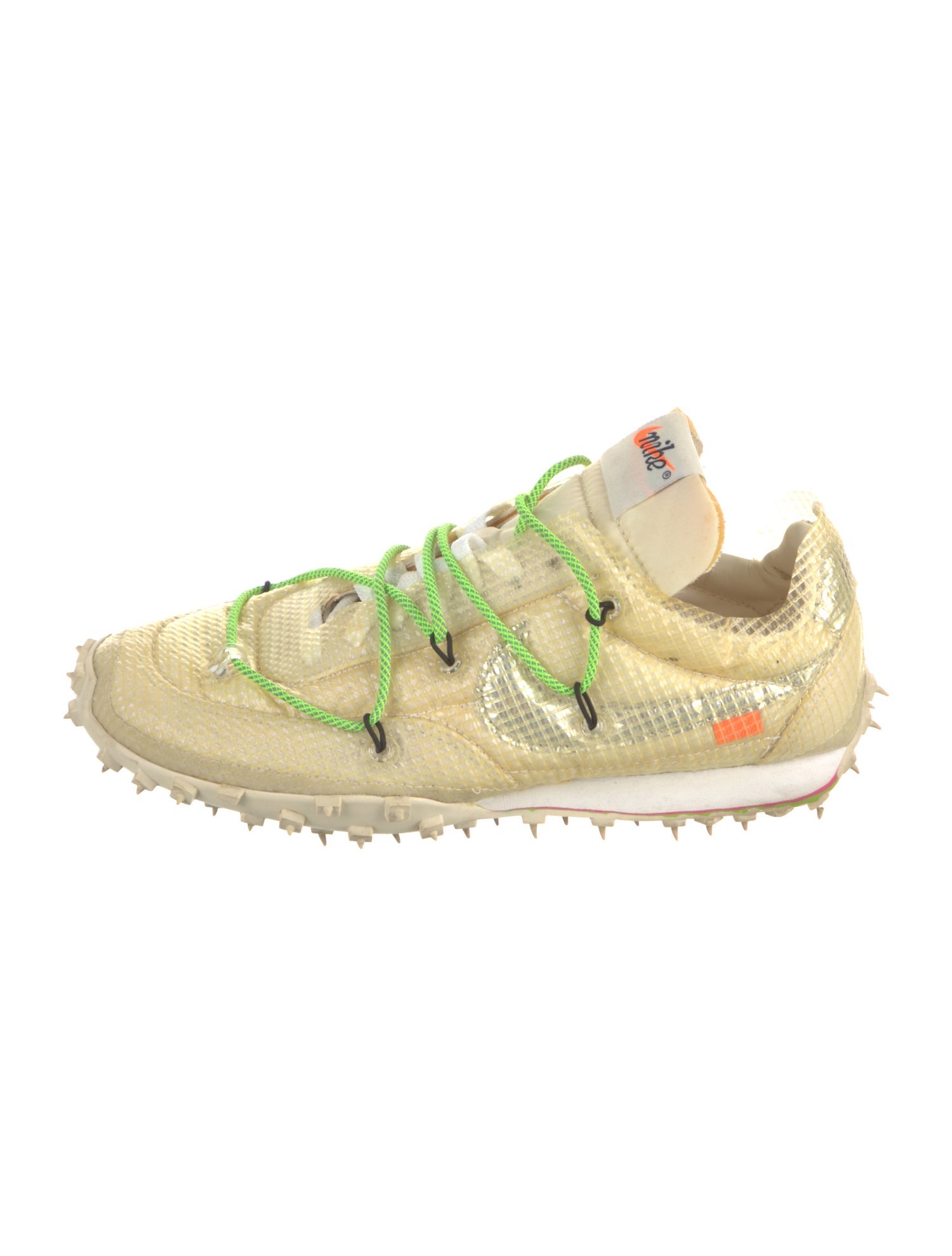 Off-White x Nike Waffle Racer White Sneakers