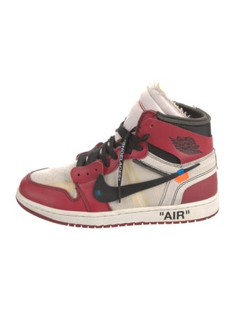 Off-White x Nike 1 Retro High Chicago Sneakers