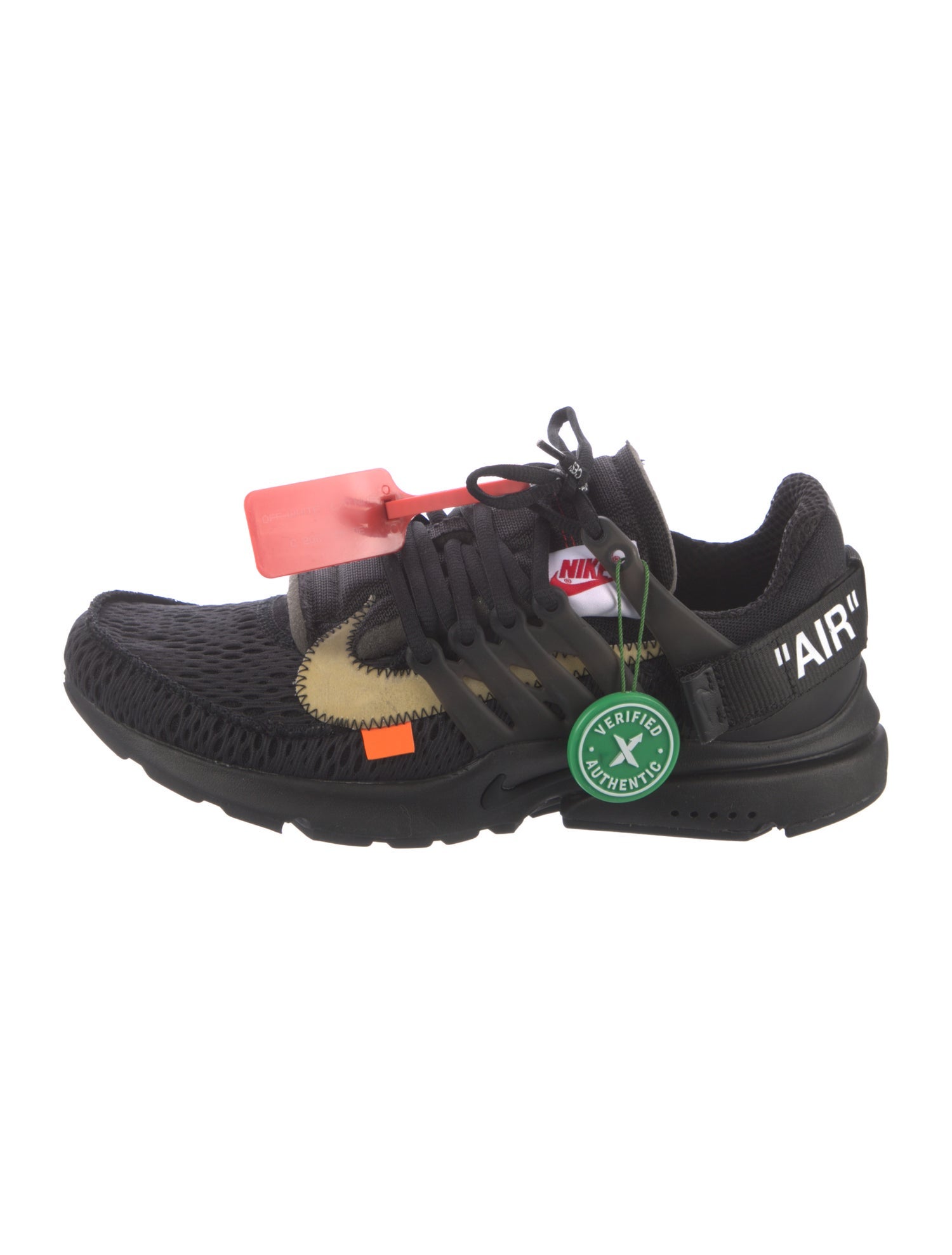 consignment nike x off white air presto black