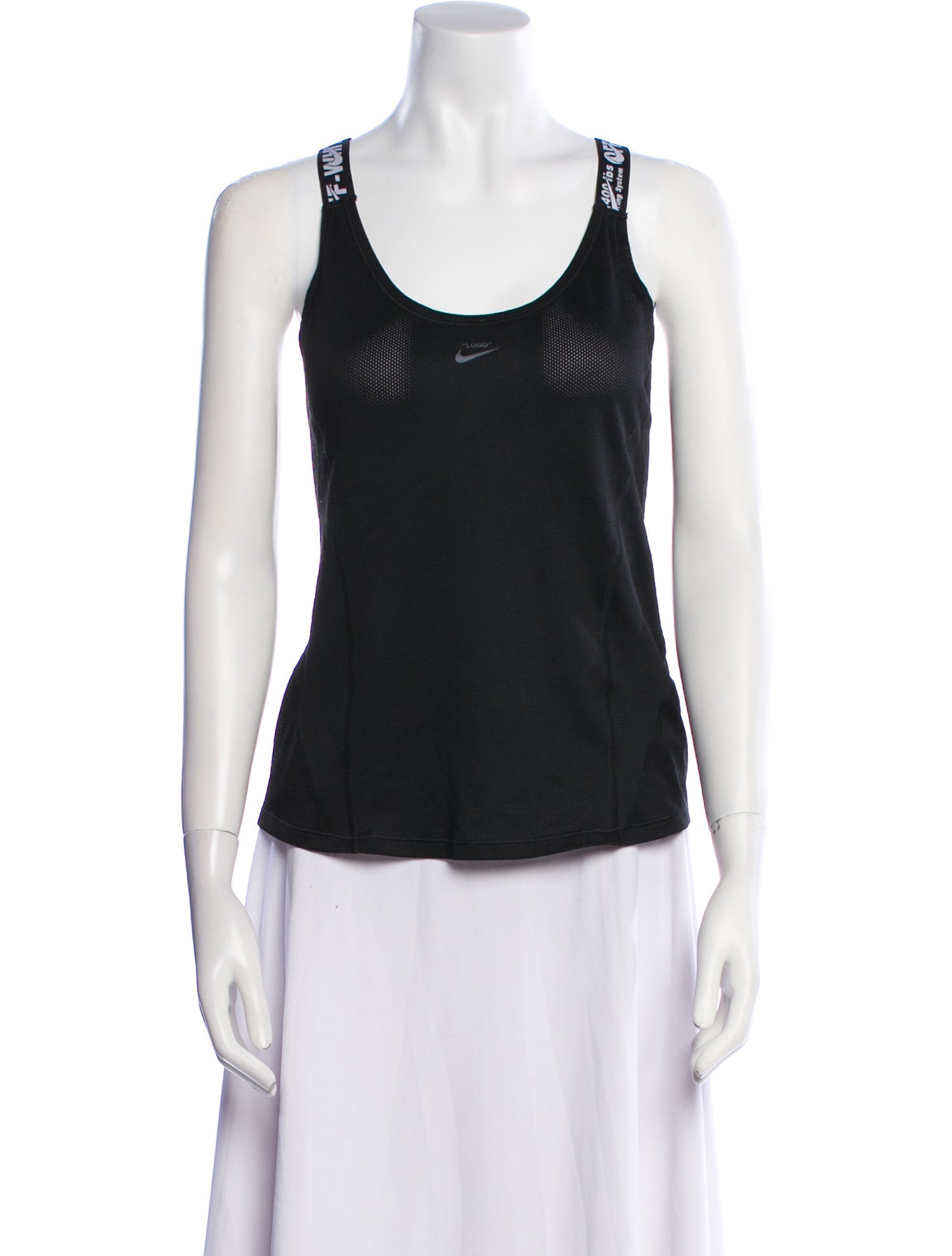 Off-White x Nike Scoop Neck Sleeveless Top