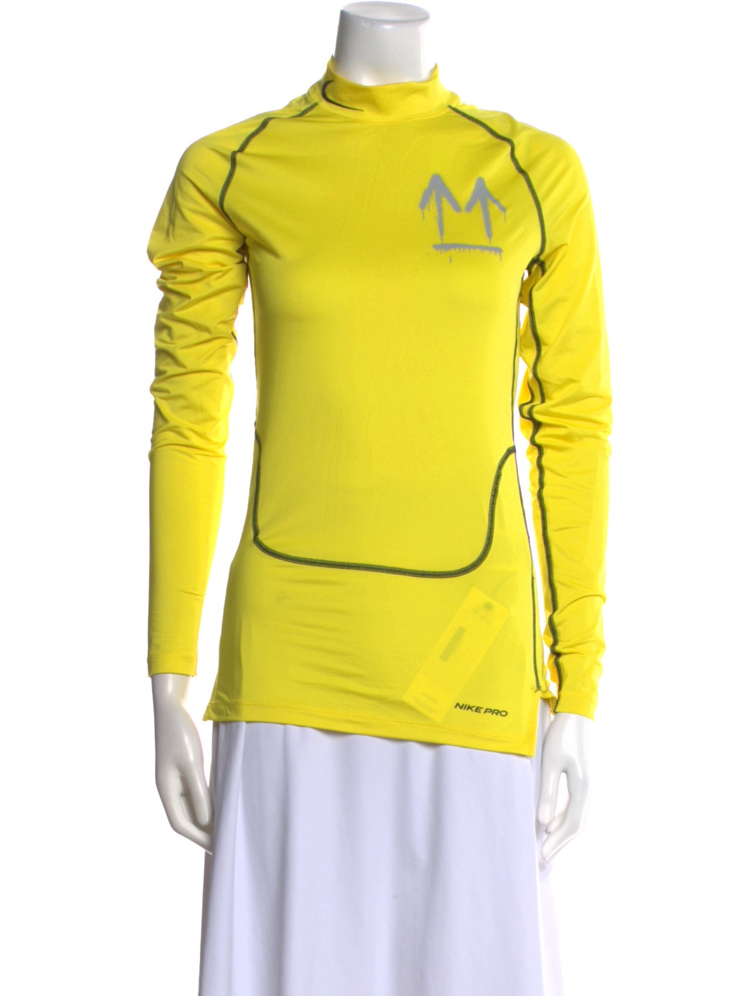 Off-White x Nike Mock Neck Long Sleeve Sweatshirt