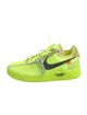 Off-White x Nike Air Force 1 Low 'Volt' Sneakers