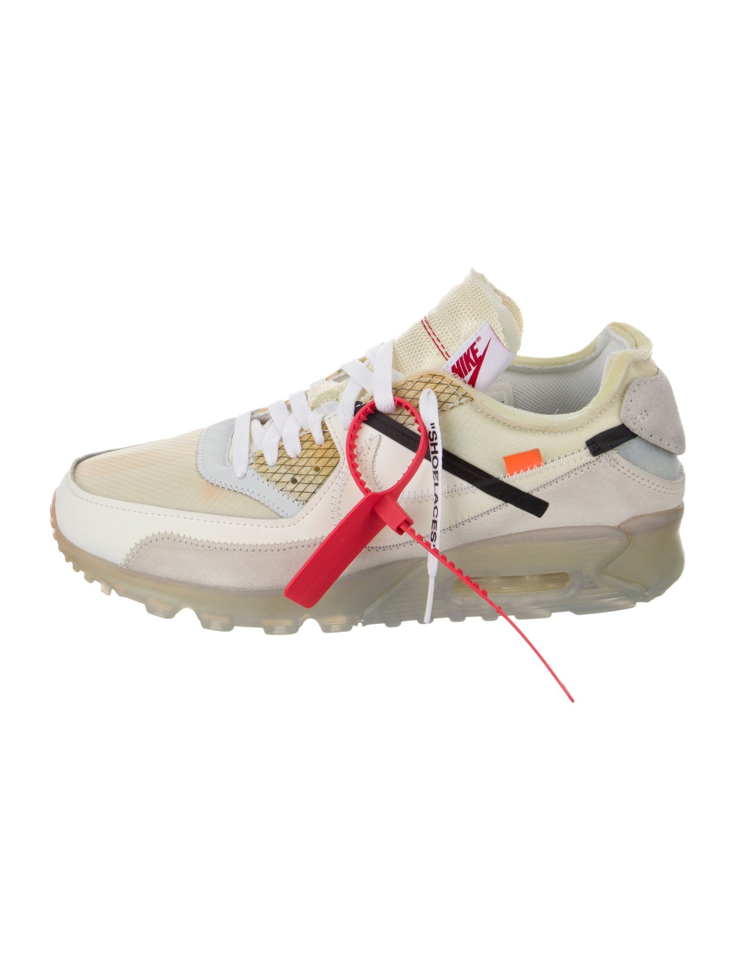 Off-White x Nike Air Max 90 'The Ten' Athletic Sneakers