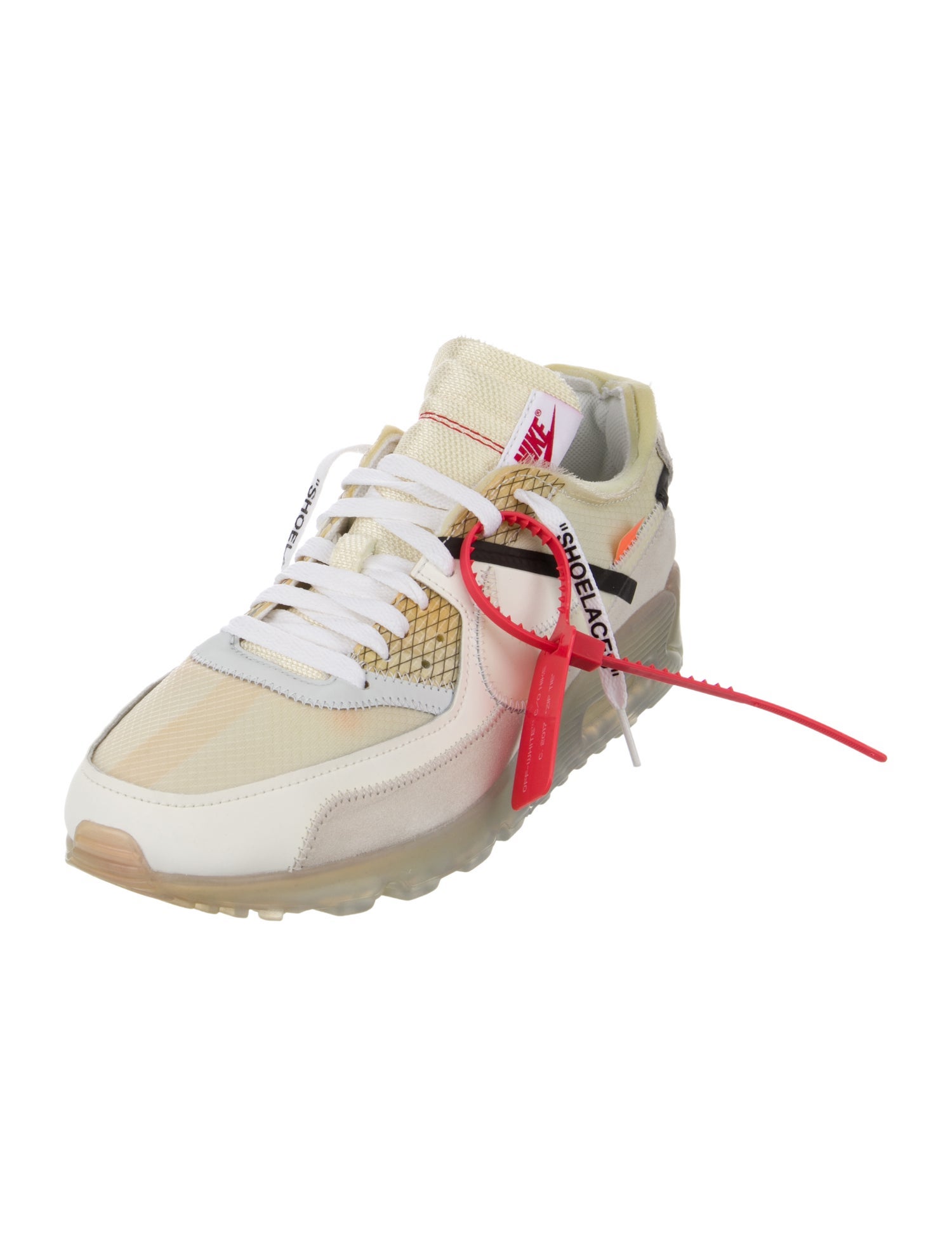 Off-White x Nike Air Max 90 'The Ten' Athletic Sneakers