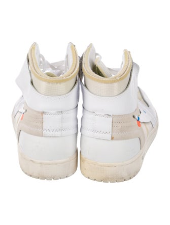 Off-White x Nike 1 Retro High 'Euro' Sneakers