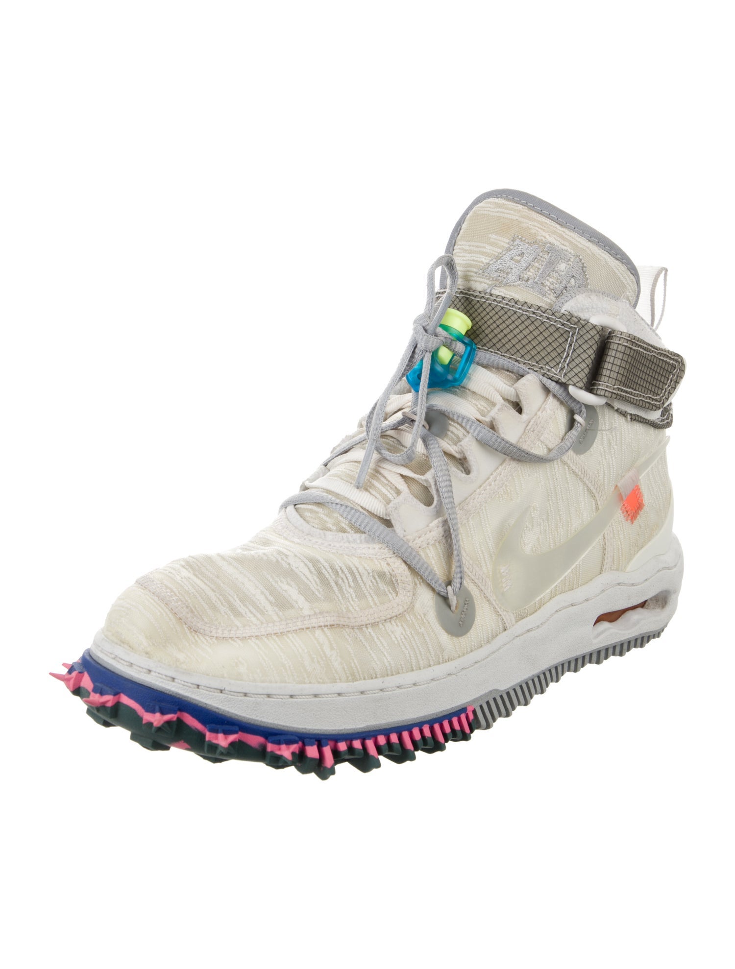 Off-White x Nike Air Force 1 Mid Sneakers