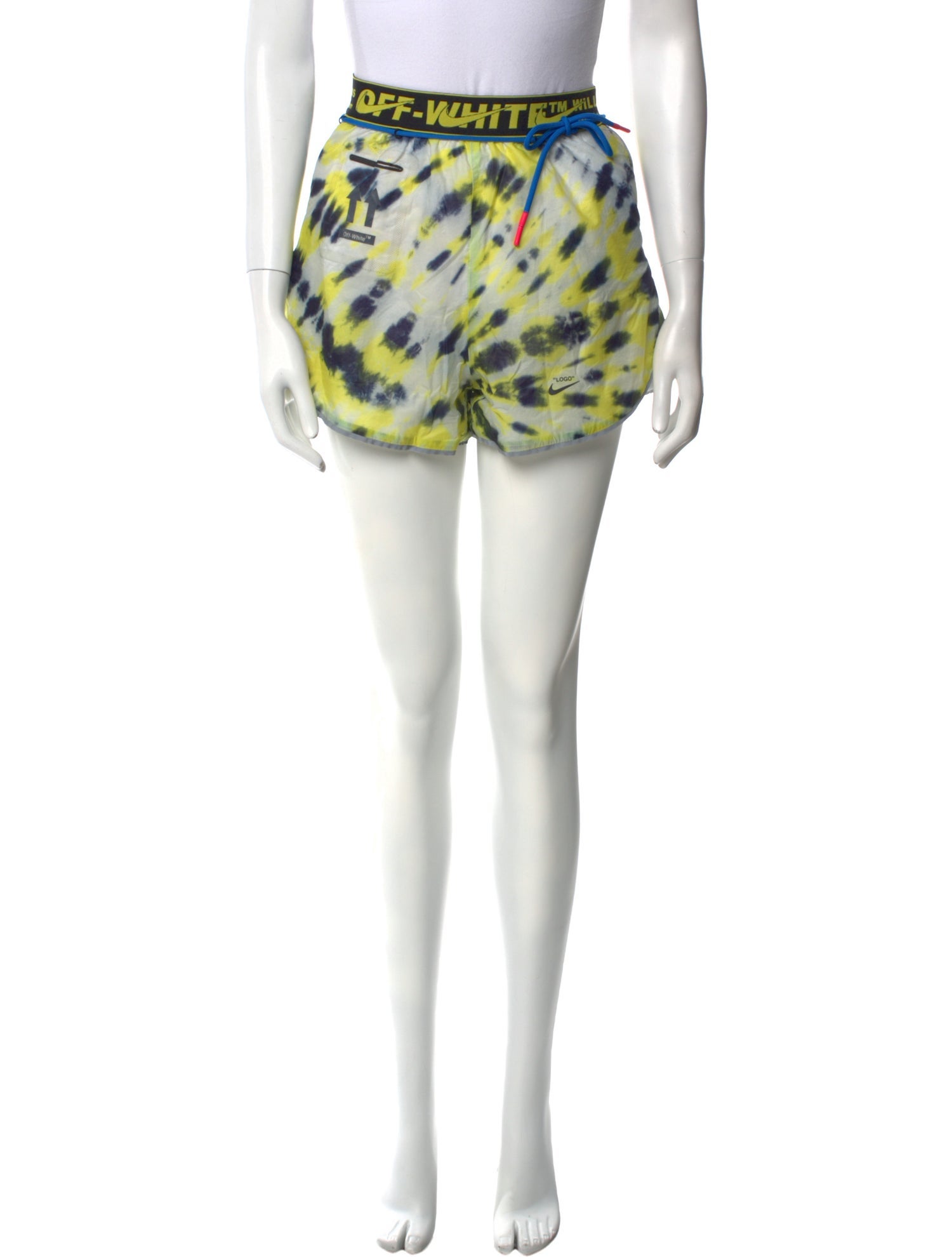 Off-White x Nike Nylon Mini Shorts