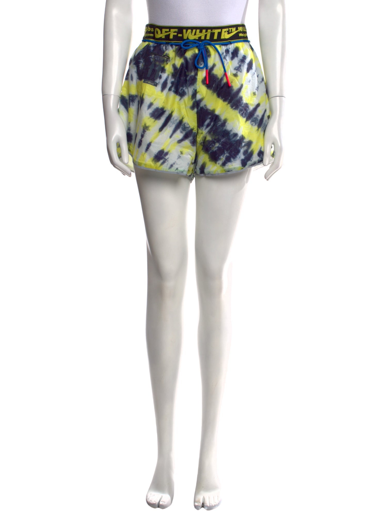 Off-White x Nike Nylon Mini Shorts