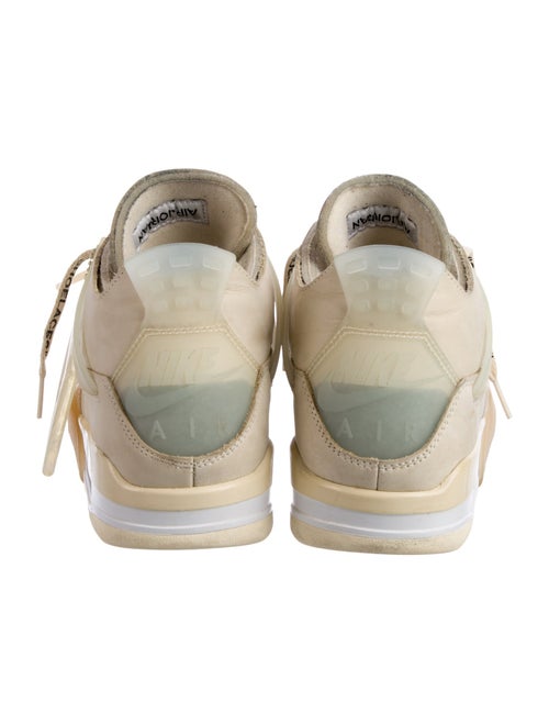 Off-White x Nike 4 Retro 'Sail' (W) Wedge Sneakers