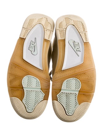 Off-White x Nike 4 Retro 'Sail' (W) Wedge Sneakers