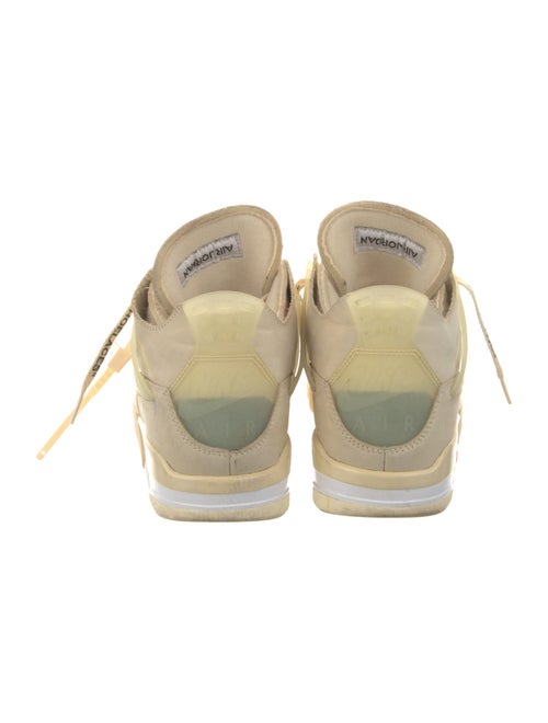 Off-White x Jordan 4 Retro 'Sail' (W) Wedge Sneakers