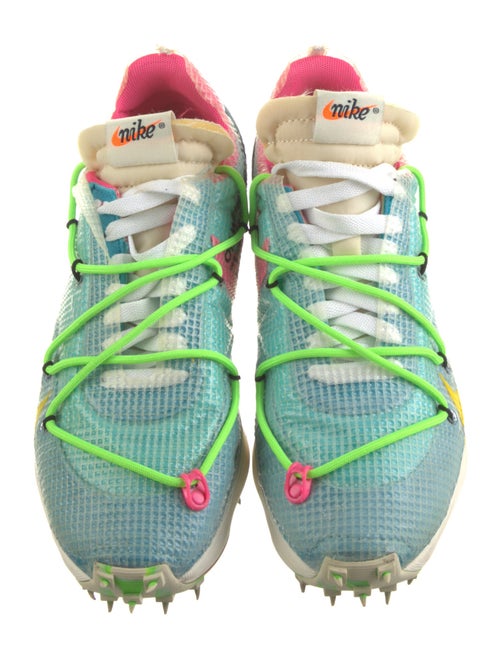 Off-White x Nike Vapor Street Polarized Blue Athletic Sneakers