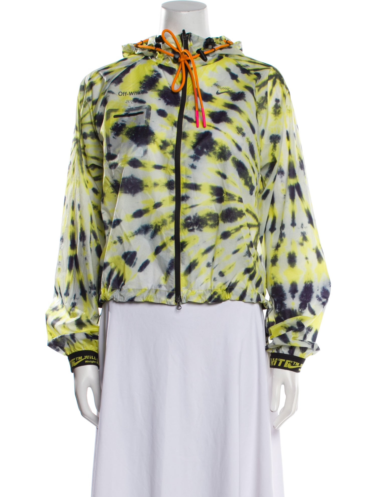 Off-White x Nike Logo Nylon Jacket