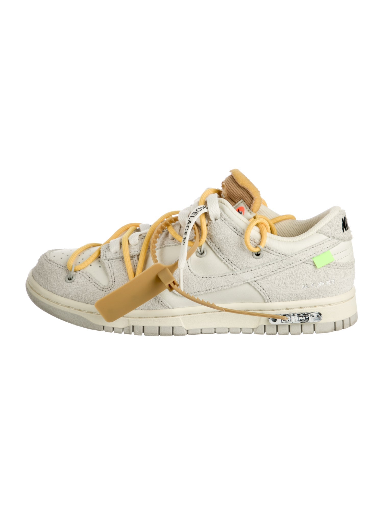 Off-White x Nike Dunk Low 'Lot 39' Sneakers