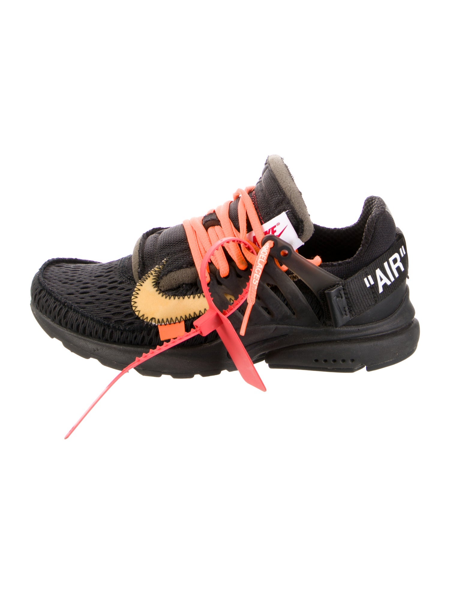 Off-White x Nike Air Presto 'Black' Athletic Sneakers
