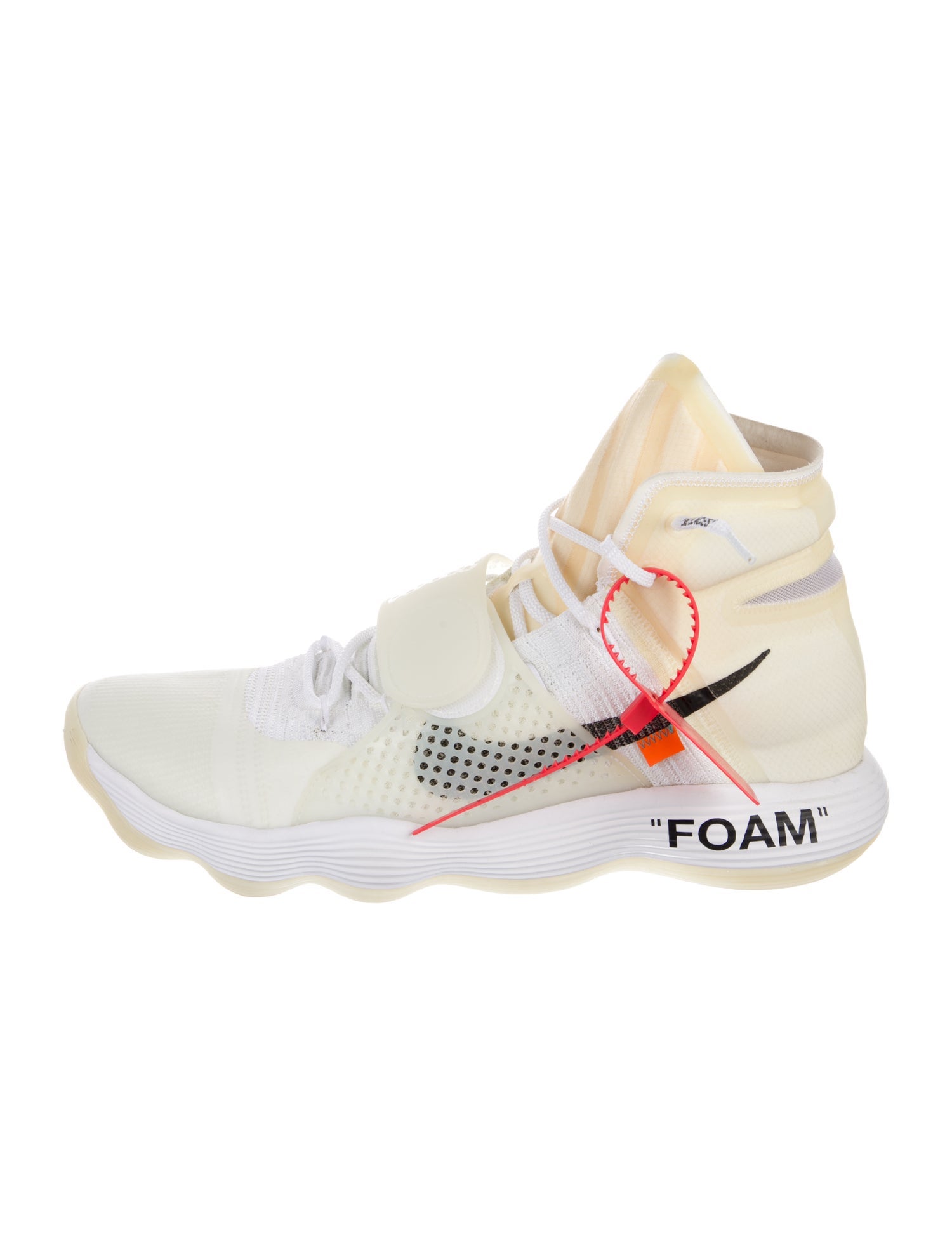 Off-White x Nike React Hyperdunk 2017 Flyknit Sneakers
