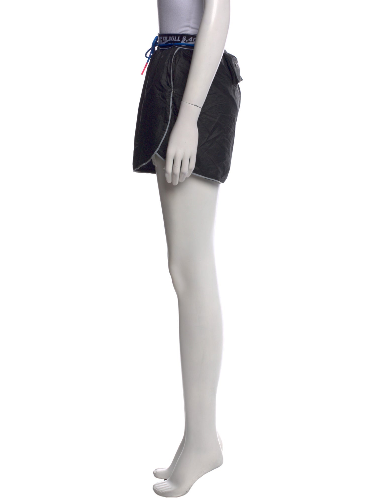 Off-White x Nike Nylon Mini Shorts