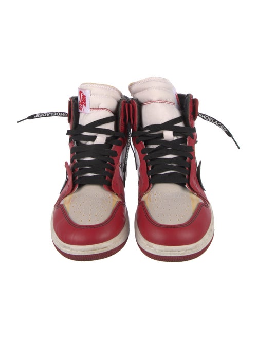 Off-White x Nike 1 Retro High Chicago Sneakers