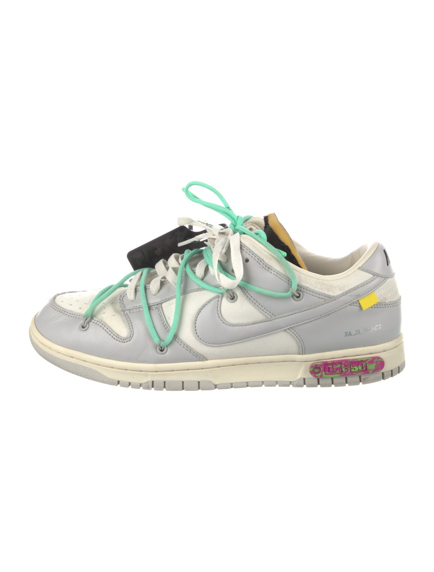 Off-White x Nike Dunk Low 'Lot 04 of 50' Sneakers