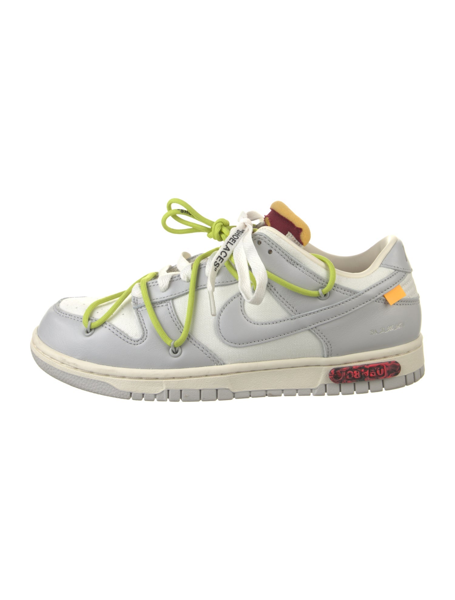 Off-White x Nike Dunk Low Off-White Lot 8 Sneakers