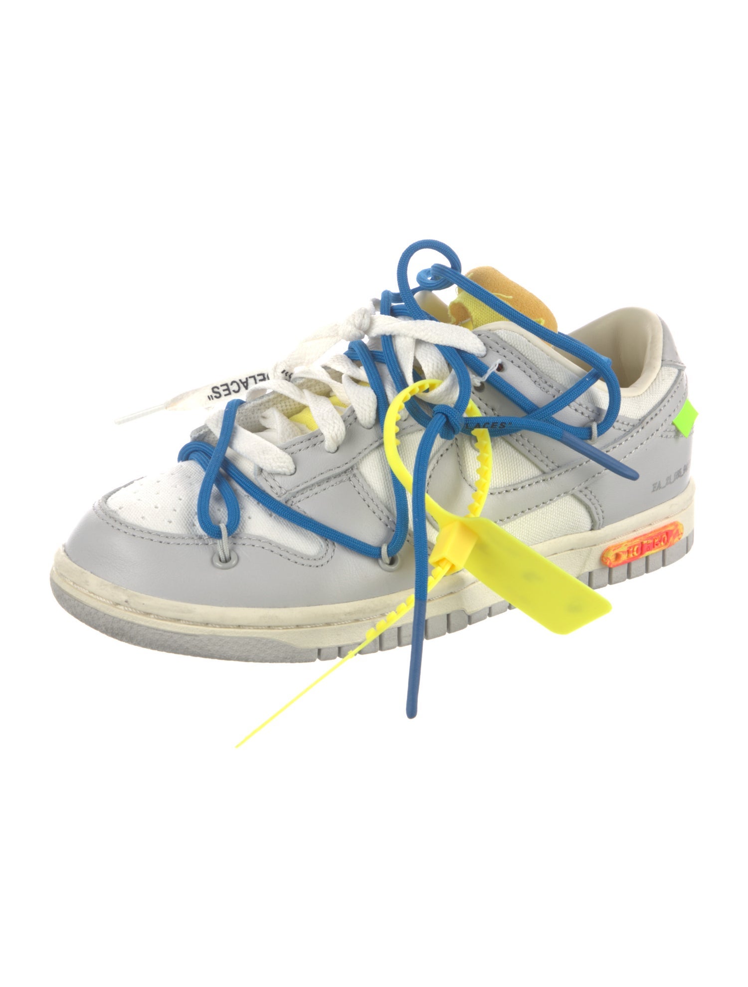 Off-White x Nike Dunk Low 'Lot 10' Sneakers