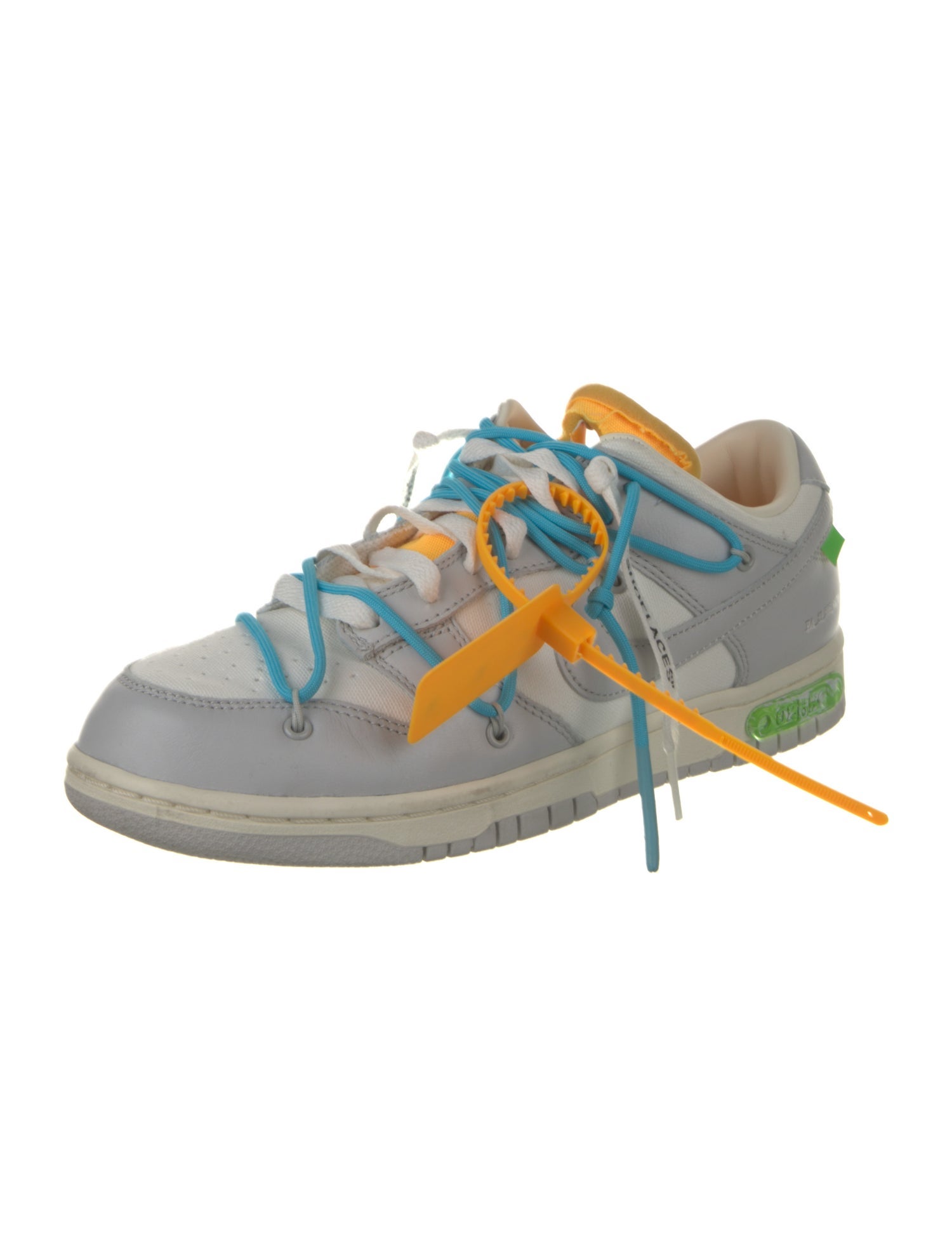 Off-White x Nike Dunk Low 'Lot 2' Athletic Sneakers