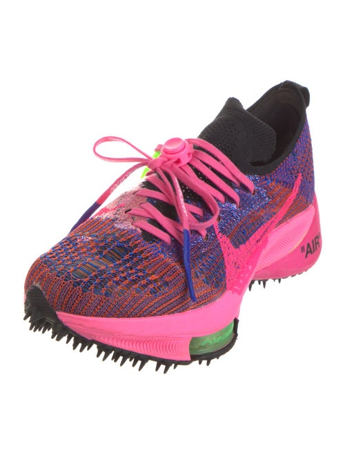 Off-White x Nike Air Zoom Tempo NEXT% Flyknit Athletic Sneakers