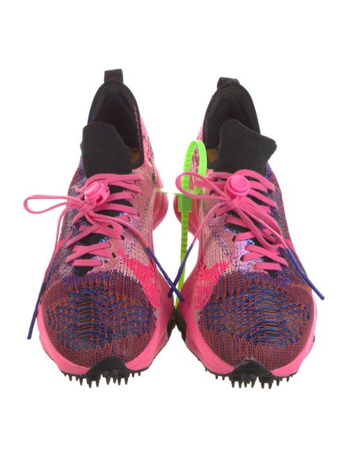 Off-White x Nike Air Zoom Tempo NEXT% Flyknit Athletic Sneakers